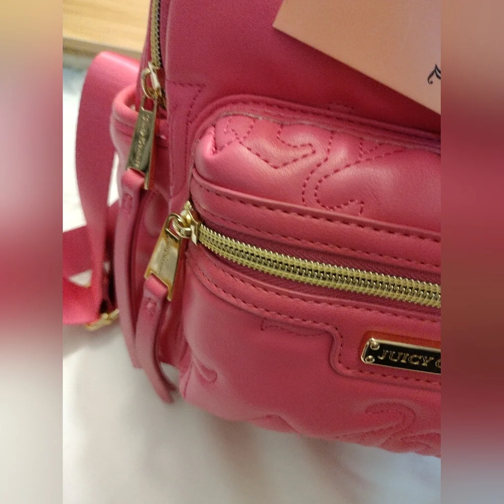 Juicy Couture Rosie Mini Backpack Color: Juicy Pink 🩷💖💎✨ (Bestseller) 🆕